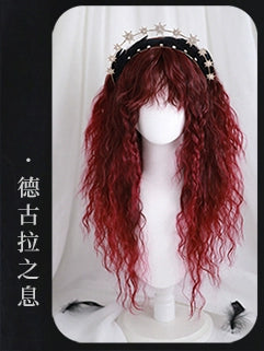 Spot MONKEEP Monkey Bajia, Lucifer 70cm fluffy fine-grained original wig of fallen night