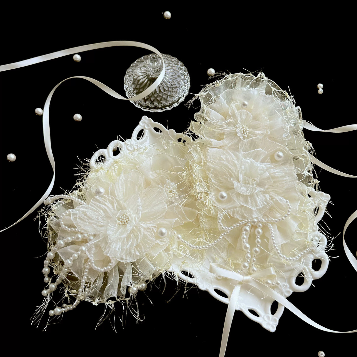 tonight - Lost Dreamland - Accessories with Fluffy Flowers and Trailing Ribbons