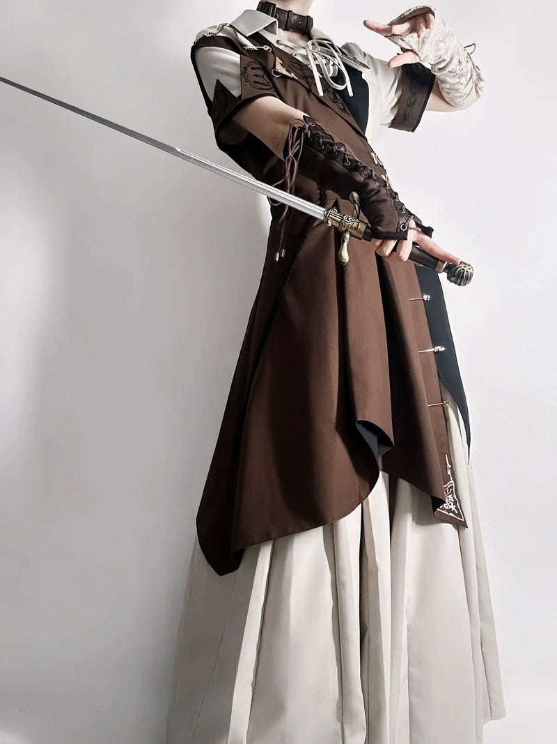 Your Princess - Voyage Guide - Vintage Ouji Lolita Suit Nautical Style Outfit