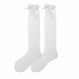 Bean-paste-color short socks, one-pair pack / Mesh construction, skin-friendly and breathable