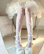 White socks light green / One Size
