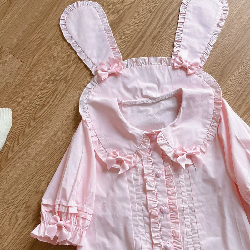 Hanguliang Cute Rabbit Blouse