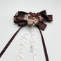 Hazelnut Brown Brooch/Hair Clip Dual-accessory (one size, order M) Pre-sale, shipping starts Nov 6 / S