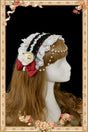 Floral Lace - Black and Red