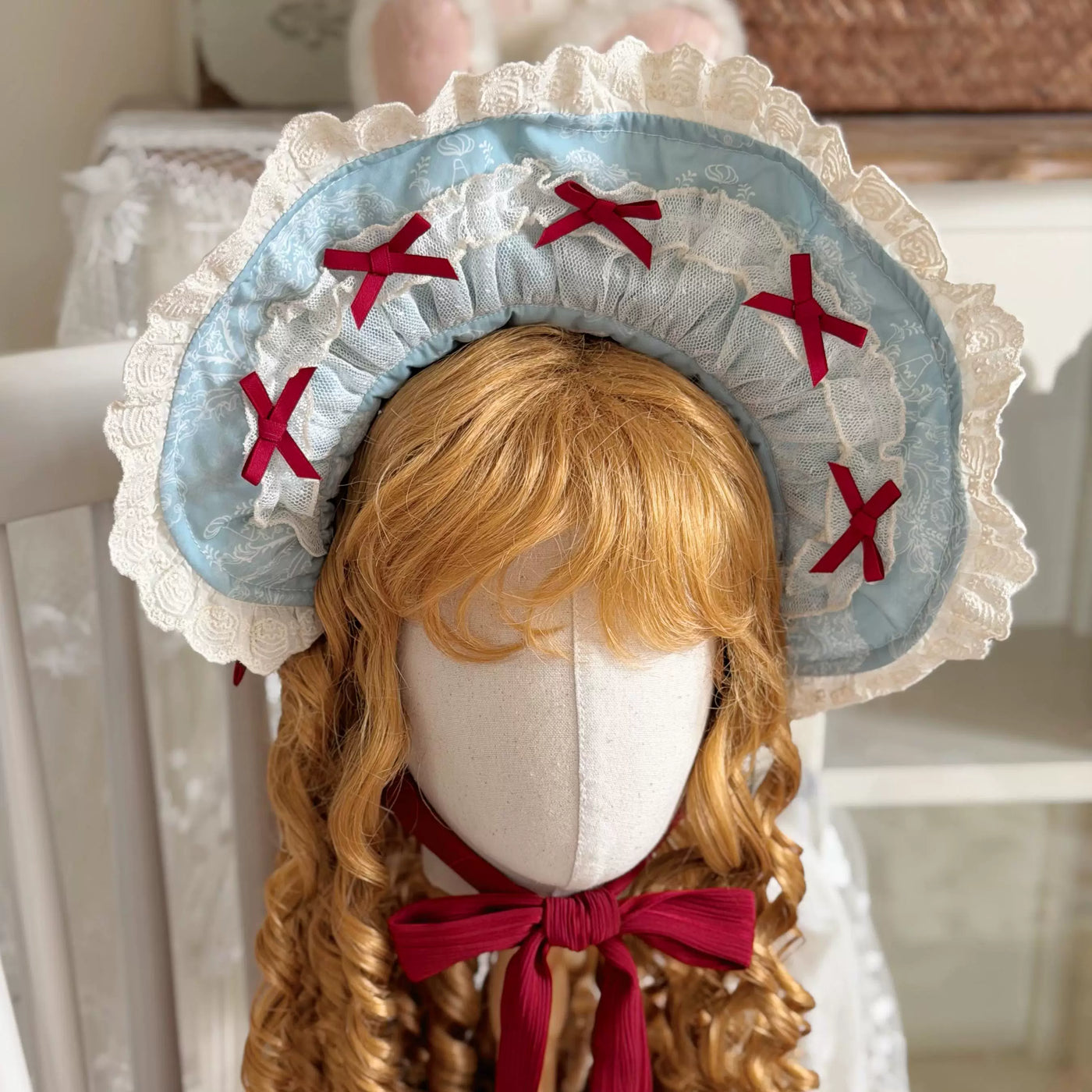 DayRabbit - Muffin Postman - Handmade Lolita Accessories Including Headwear, Brooches and Bows