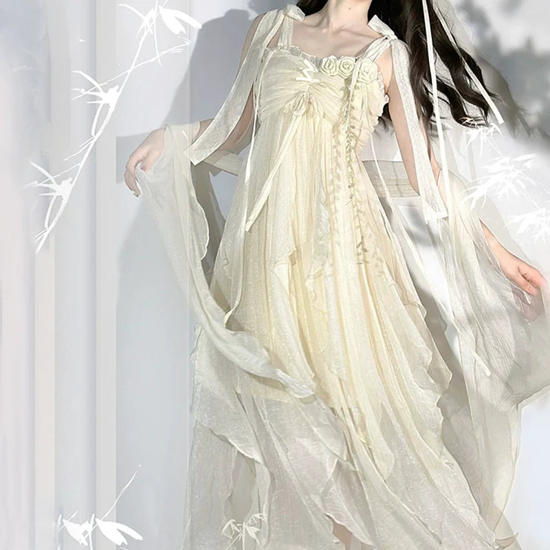 Letters from Unknown Star - Letters from Unknown Stars - Daily Lolita JSK Dress Summer Elegant Dress