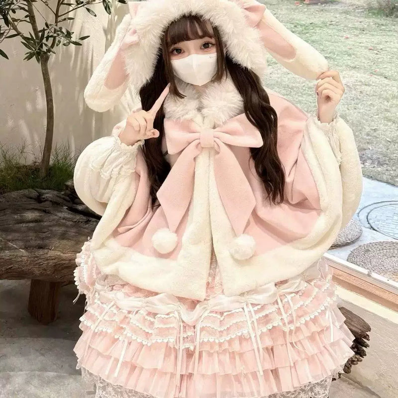 Qiqi House Bunny-Ear Loose Lolita Cape — additional product view