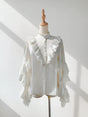 Chemise blanche seulement (sans jabot) / Taille unique