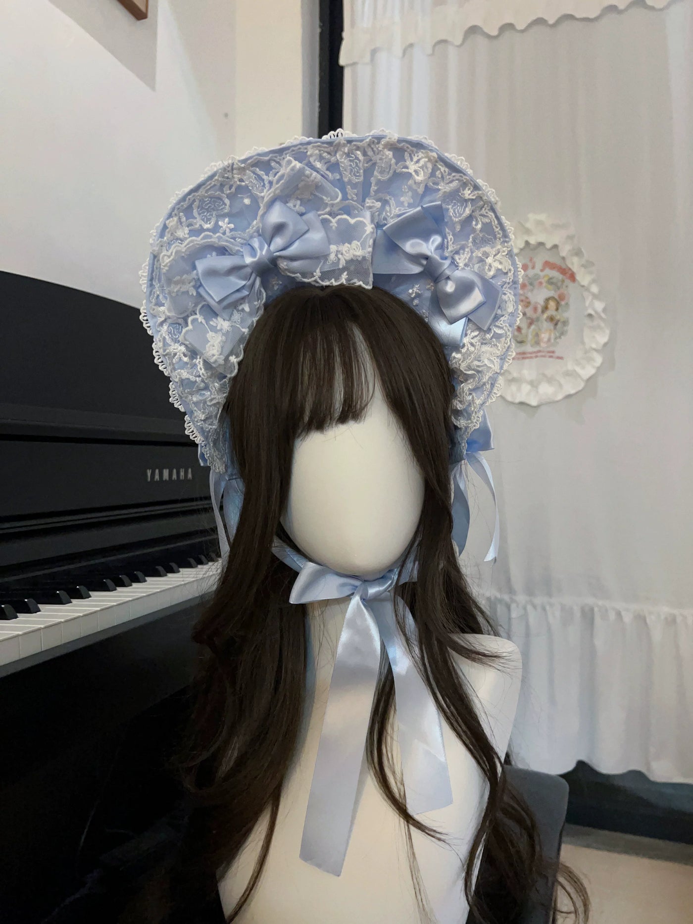 Love Overture - Sweet Lolita JSK Dress, Tiered Ruffles and Heart Lace 40624:685420