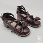 matte coffee-low heel 2.5cm / 46