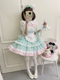 S / Green JSK + Apron