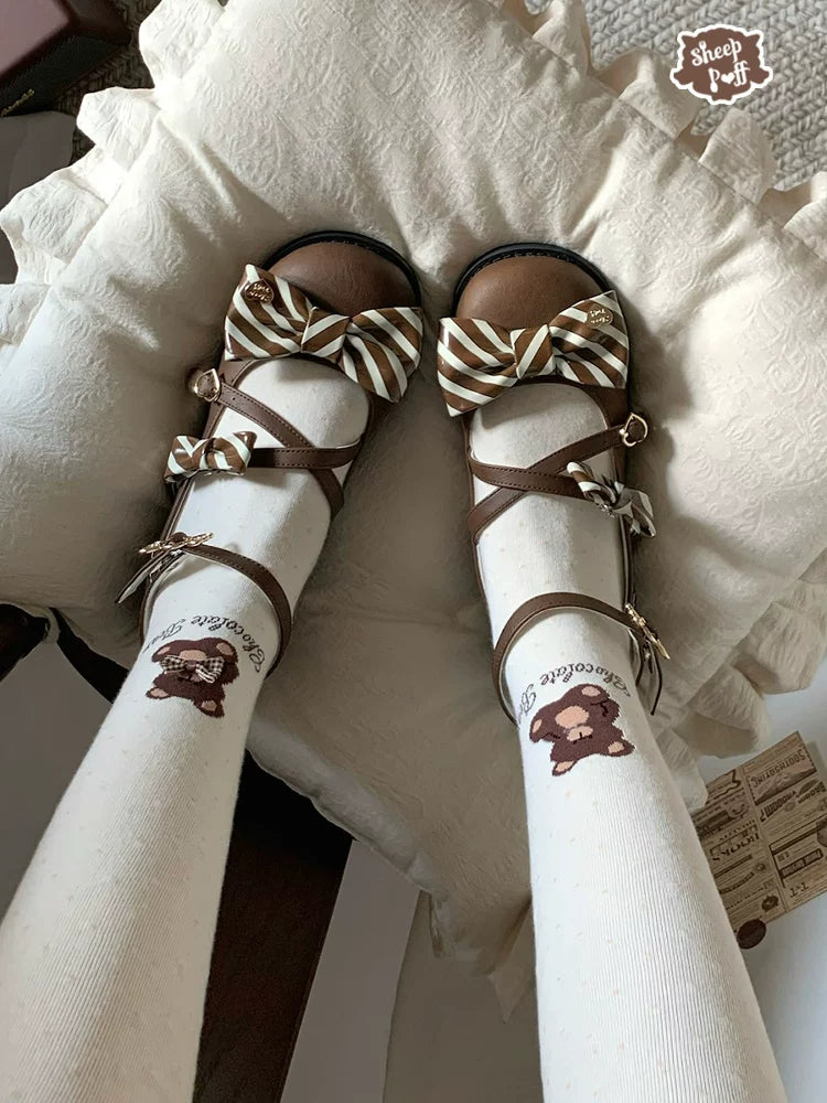 sheeppuff Candy Tea 2.0 Chocolate Shoes
