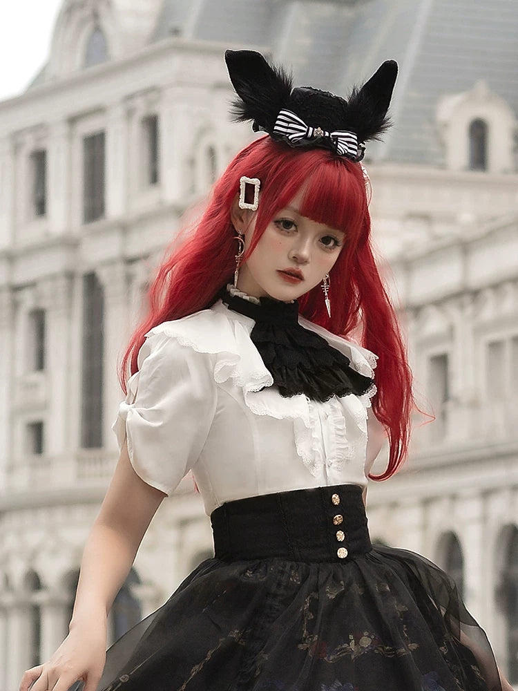 With PUJI - The Decameron - Lolita Blouse detail view 3