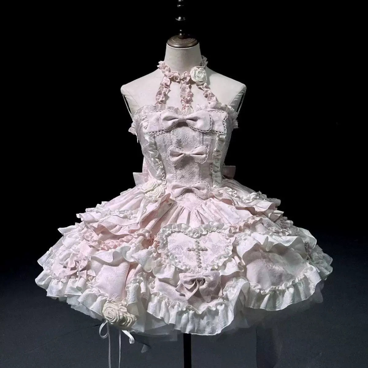 Sweetheart Dream Machine - Heart and Rose - JSK with a Heart Detail