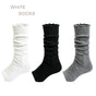 White + black + dark gray, 3-pair pack / One Size