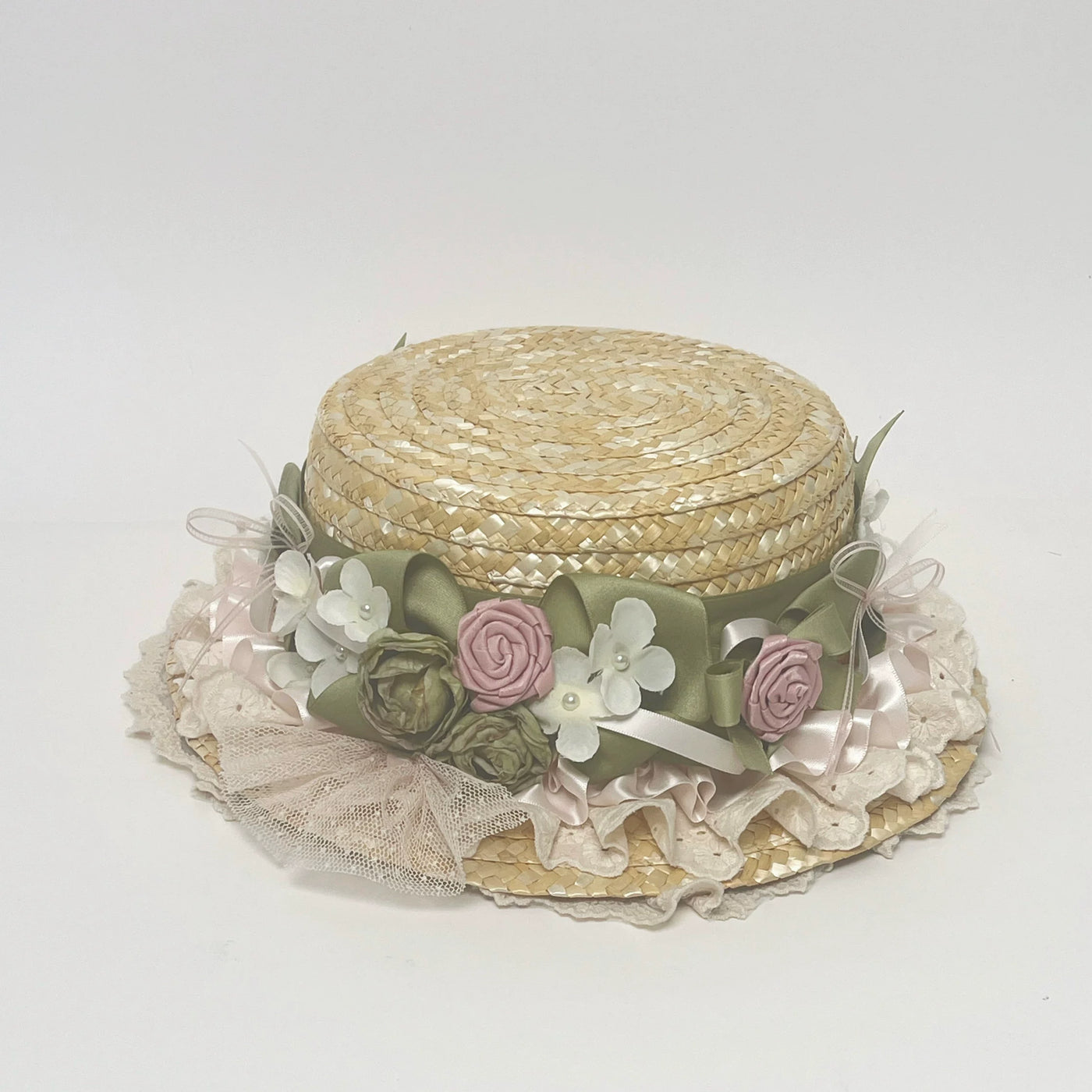 Her Vintage Society - Wildflower Meadow - Hat, Headband, Bag and Hair Clip Selection with Floral Details