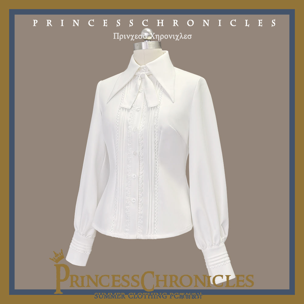 Princess Chronicles - Retro Ouji Lolita Blouse Multicolors - Innerwear
