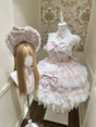 Pink - JSK + Back Trailing Bow + Choker +BNT / S