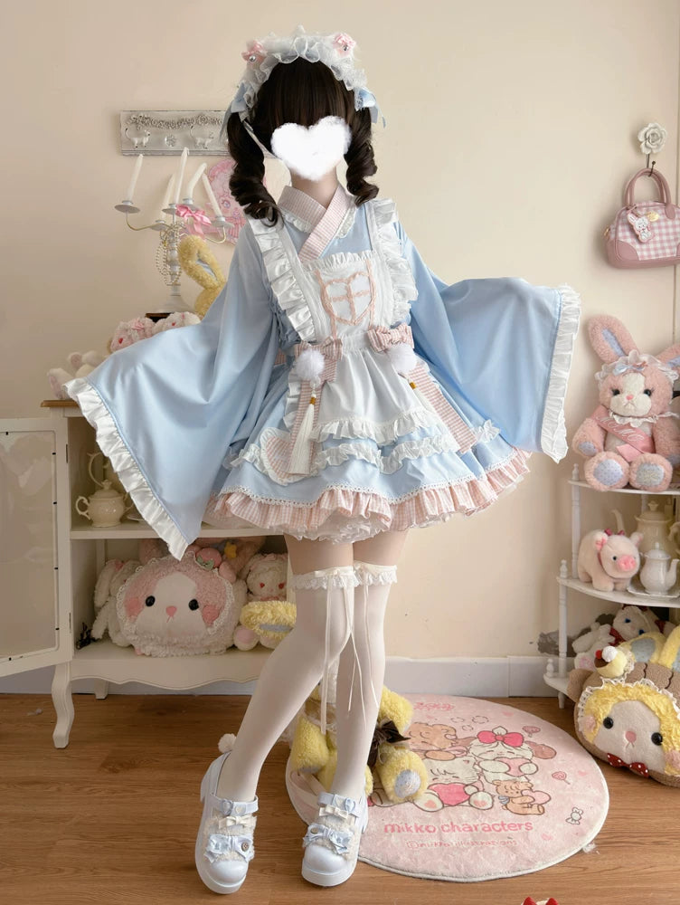 Hanguliang Sweet Nurse Cat Maid OP Dress