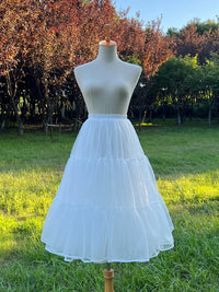 Floral Celebration - 70cm Daily Volume 2-Layer Soft Tulle Petticoat - Standard