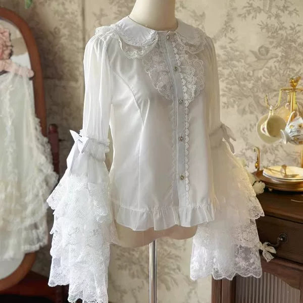 Doll sweet lolita princess sleeve blouse