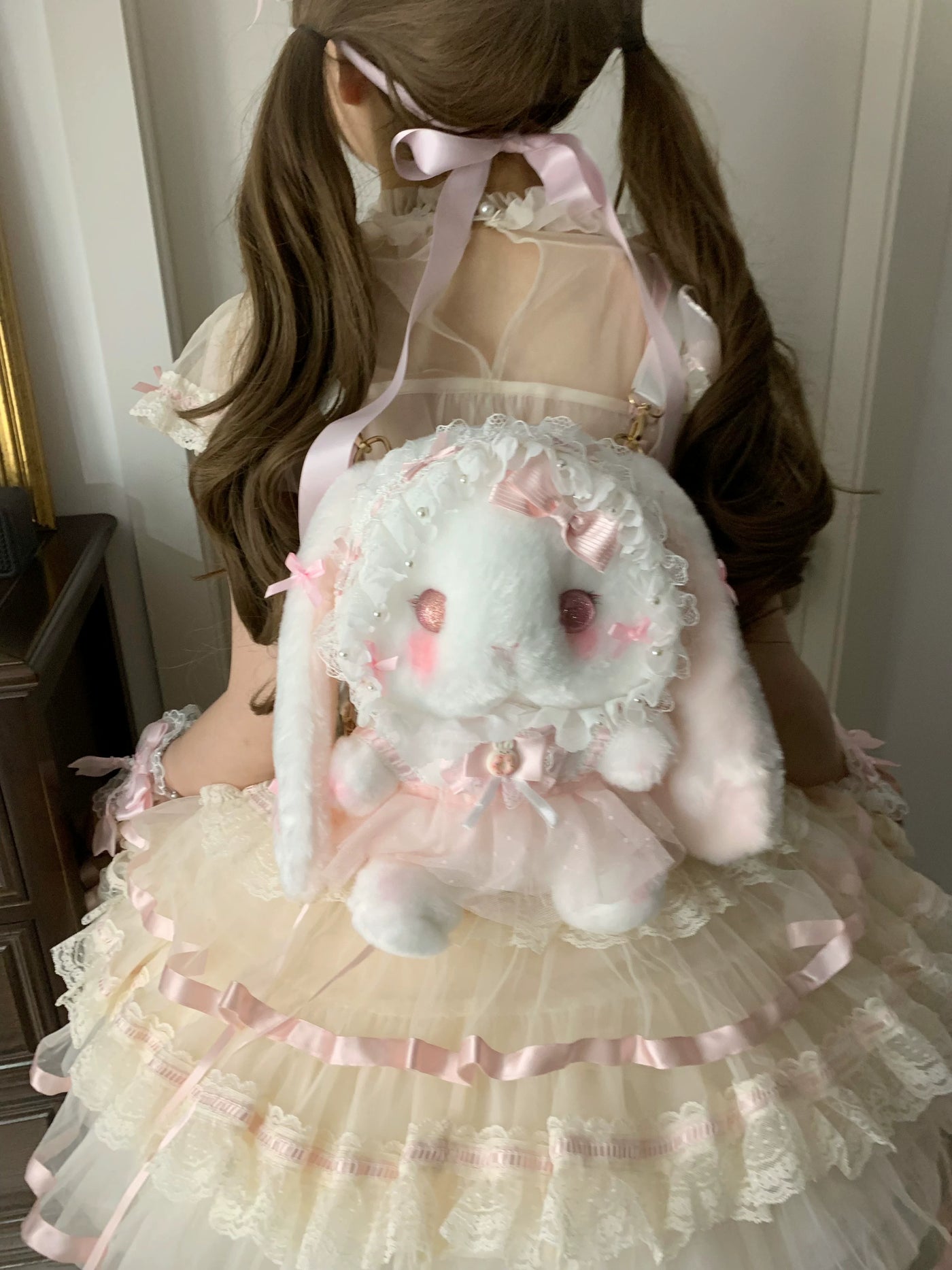 DreamHug Bear - Plush Bunny Lolita Bag - Large plush lop