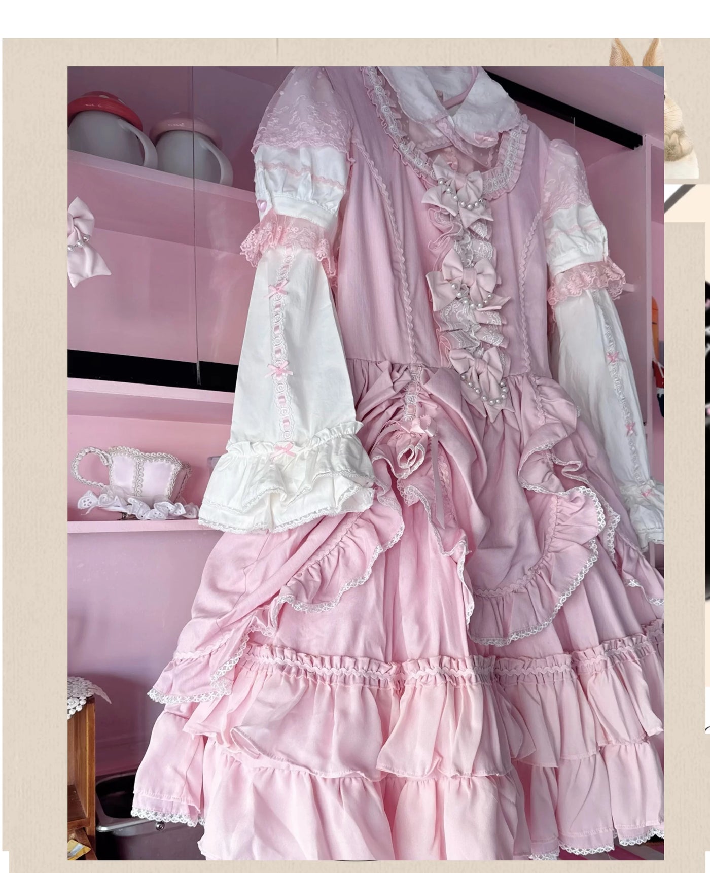 Galette Bunny - Doll Ruffle - JSK dress with tiered ruffles