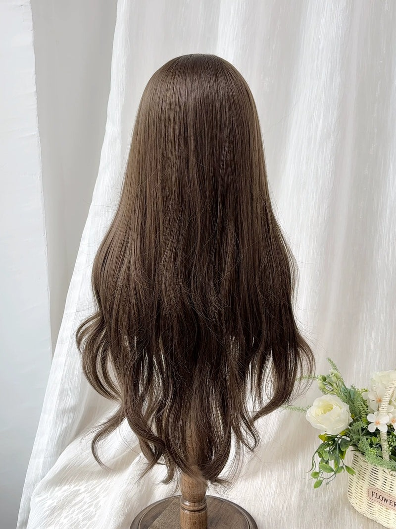 Kunkun Fish Youth Story grey-brown wavy wig - view 3