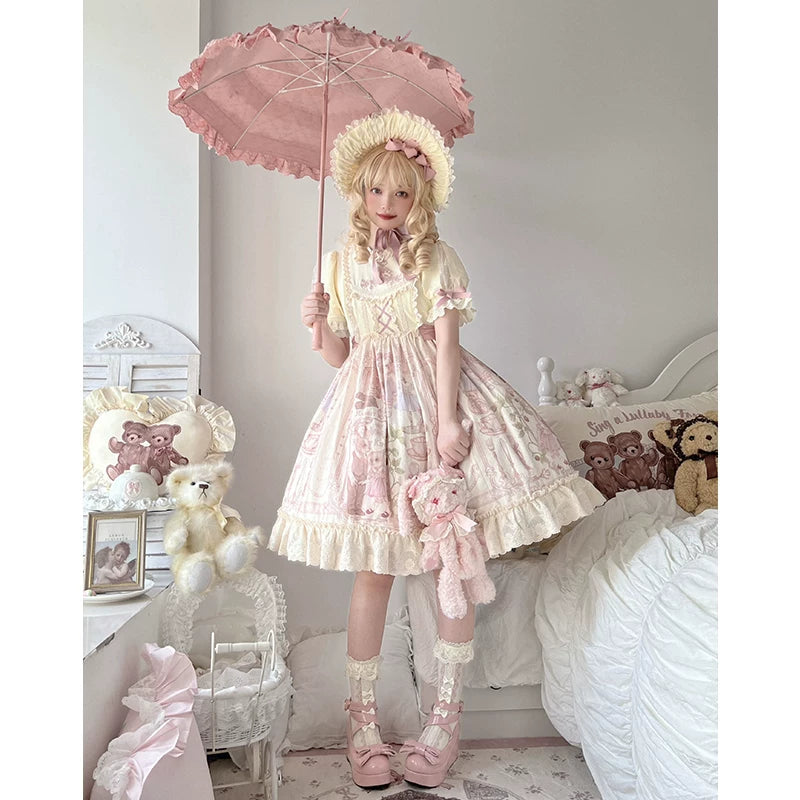 Rabbit Fairy-Tale Kingdom - Sweet OP / JSK Dress Set