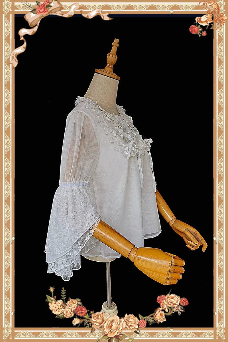 Infanta - Half a Spoon of Sugar - Hime-Sleeve Blouse