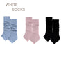 Blue + pink + black, 3-pair set / One Size