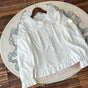 White (long sleeve) / L