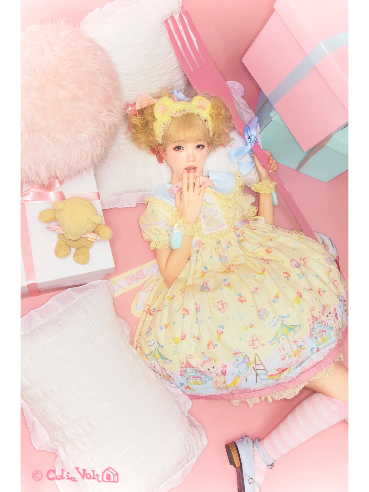 CutieVolta - Sweet Celebration - Sweet Lolita OP, JSK & Accessories