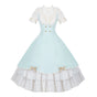 Ruffled Long OP In Stock / S