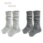 Light gray + dark gray, 2-pair pack / One Size