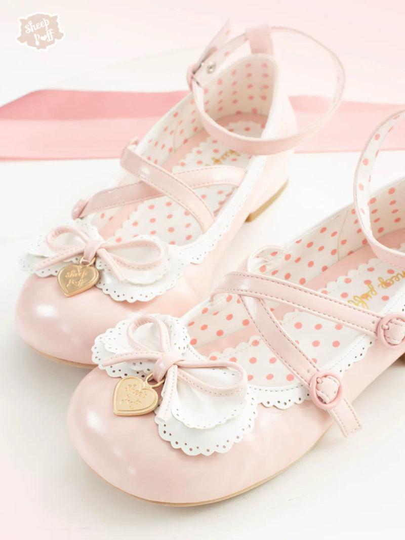sheeppuff Sweetheart Roll Low-Heel Shoes
