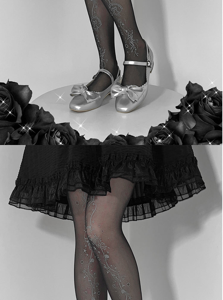 Roji Roji - Japanese Style Lolita Tights - Socks