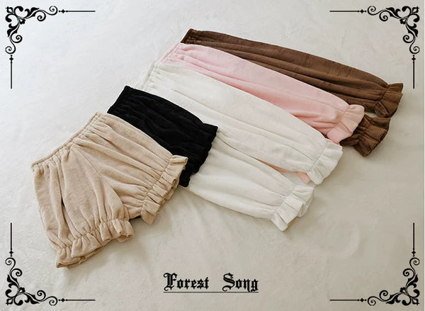 Forest Song - Winter Warmth - Flannel Lolita Bloomers
