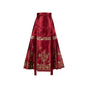 One-Piece Gold-Woven Ma-Front Skirt In Stock / S