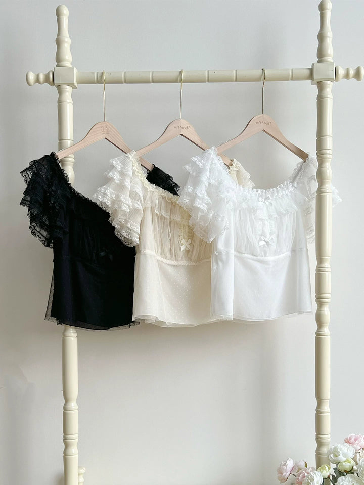 With PUJI - Little Sea Salt - Lolita Top