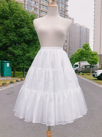 Floral Celebration - 60cm Daily Volume Hanfu Compatible Soft Tulle Petticoat - Standard