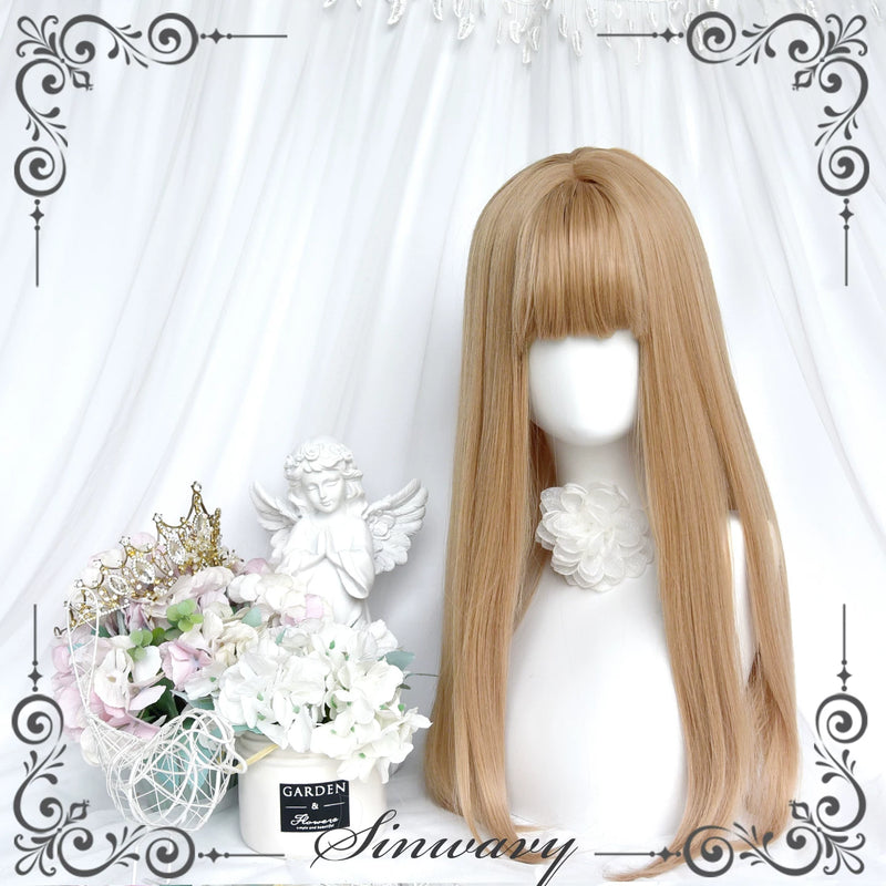 Sinwavy Codex sand gold court lolita wig - view 3