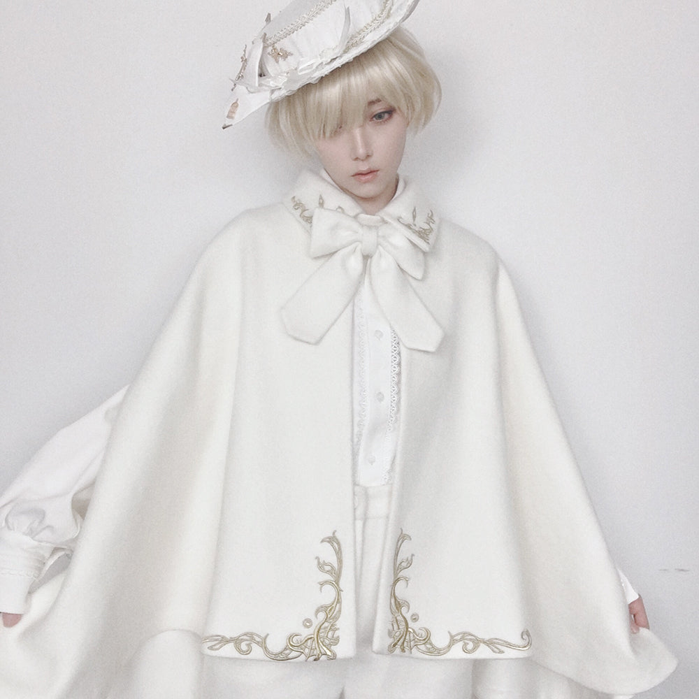 Princess Chronicles - Medieval Ouji Lolita Embroidered - Cape Outerwear