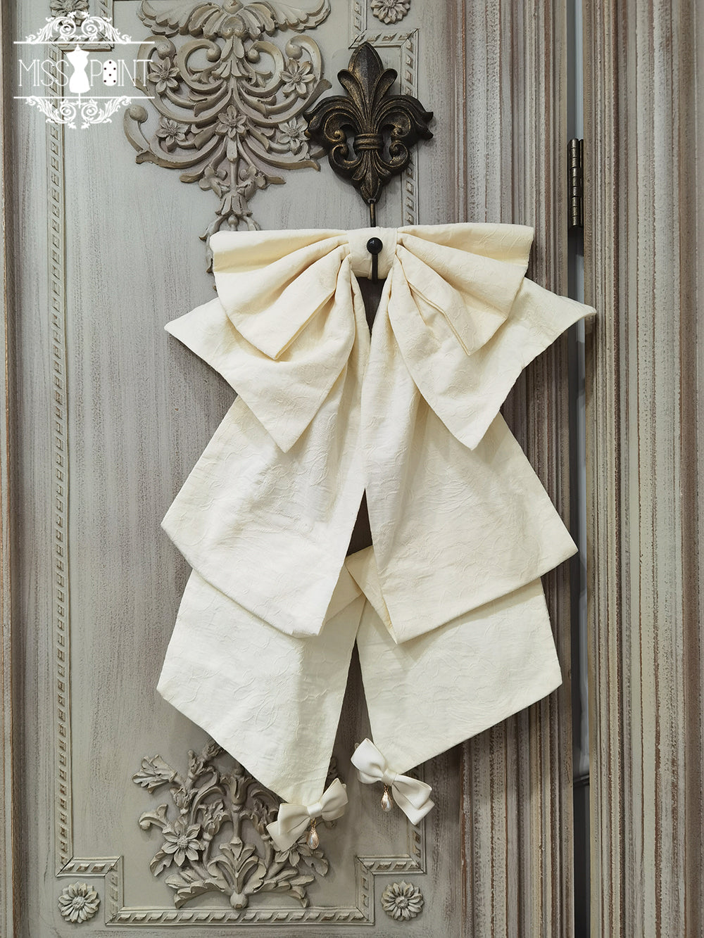 Miss Point - Lilyka Garden - Classic Lolita Headdress and Necklace Brooch Bow Trailing 42660:748400