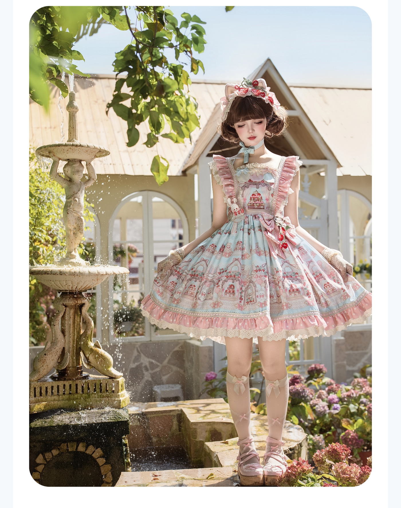 Jelly Girl - Sweet Lolita Spring Dessert - Sweet lolita JSK dress