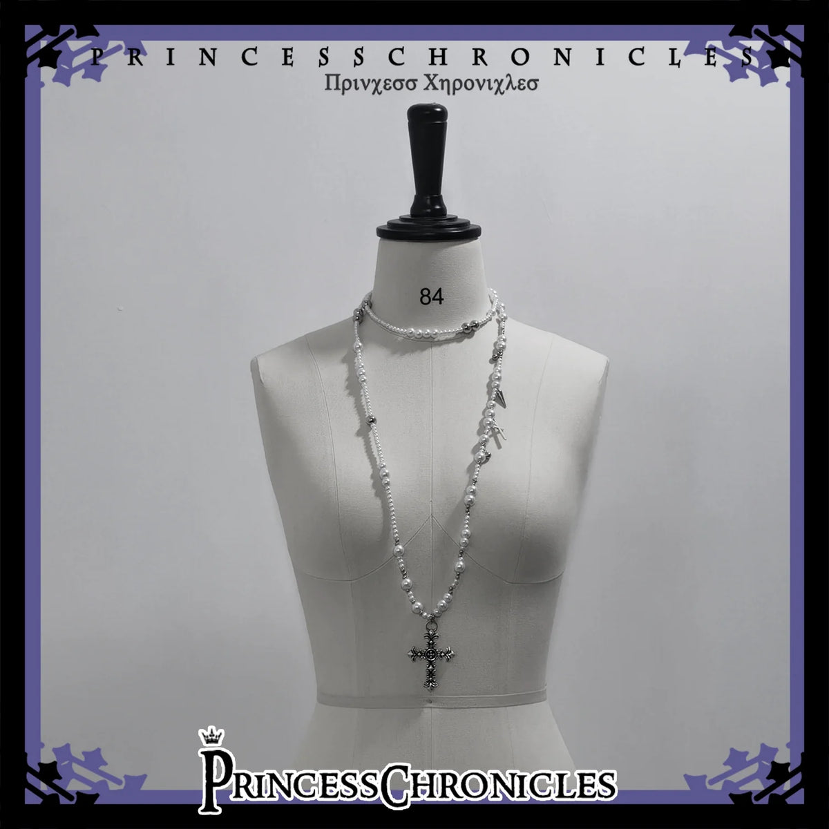 Divine Covenant - Ouji Lolita Accessory Set Necklace and Bracelet Necklace - No.4 Only