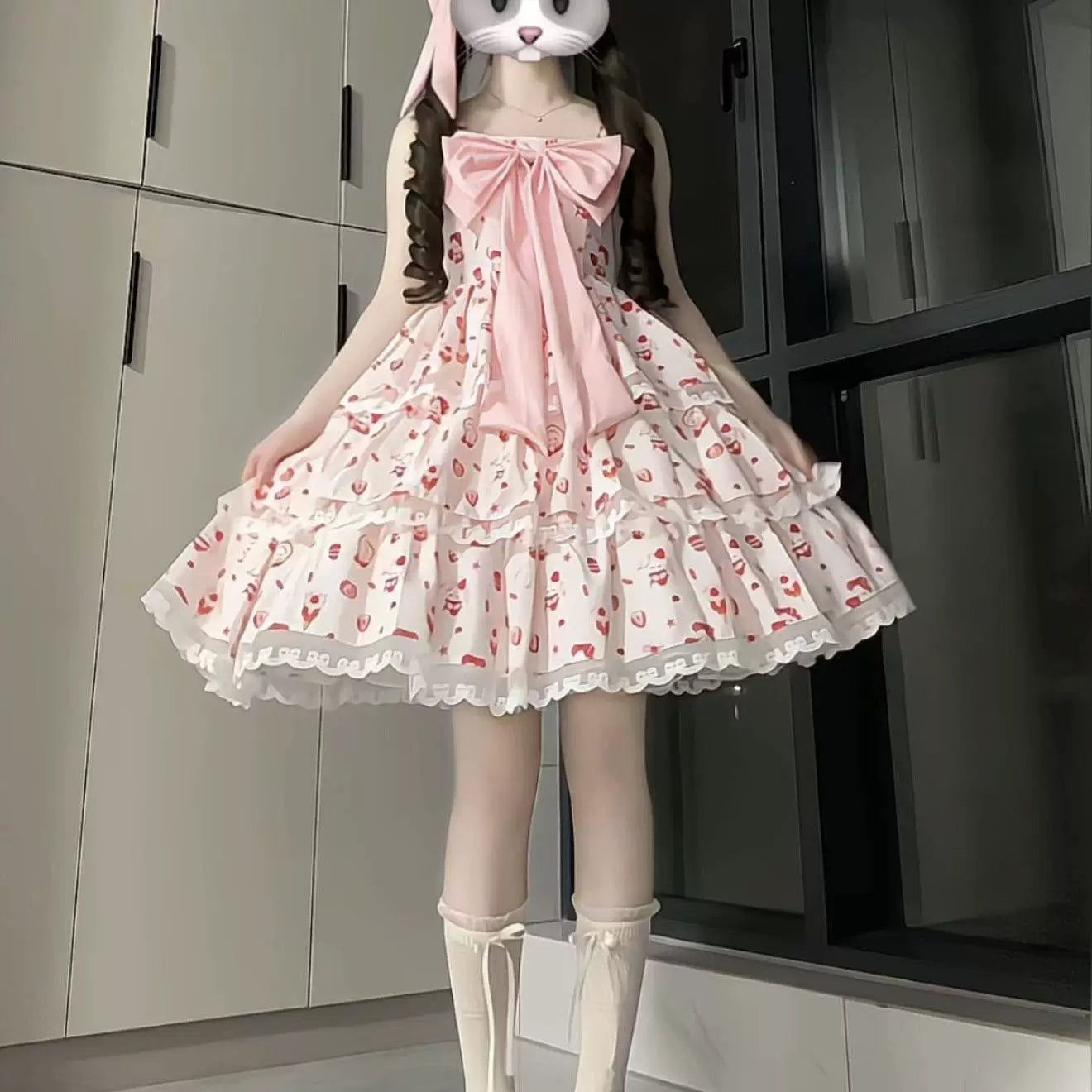 Sweetheart Dream Machine - Little Sweet Core - JSK dress with a large front bow