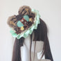 Ornate bear-ear mini top hat