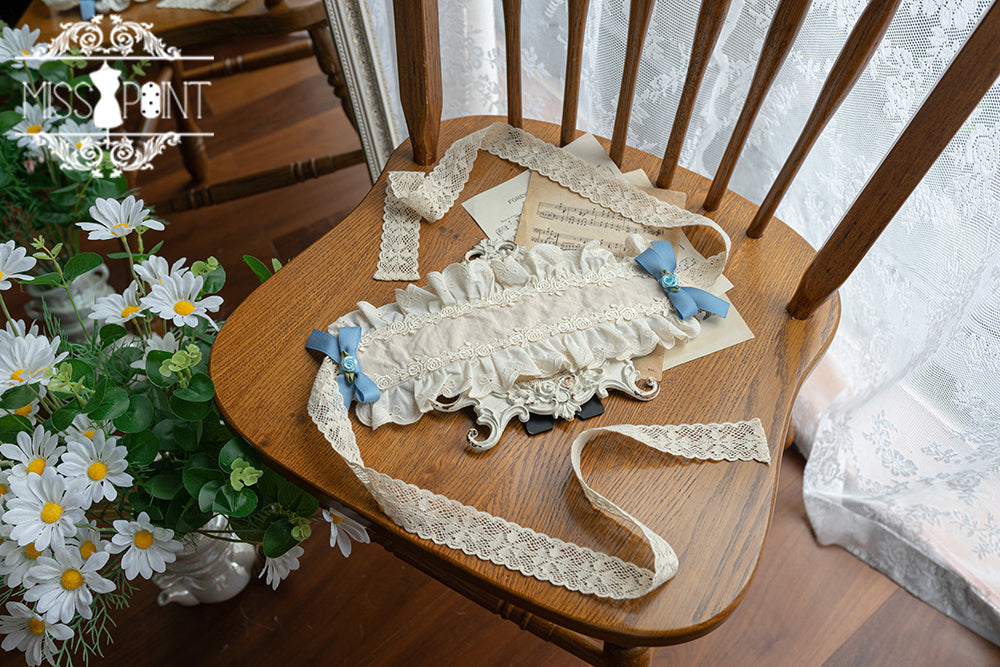 Miss Point - Happy Summer Cute Lolita Hairdband - Straw Hat Headwear