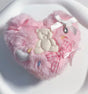 Pink Heart 2 Brooch Hair Clip